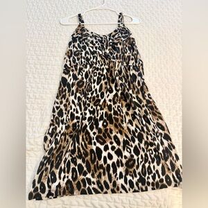 Bobbie Brooks Animal Print Short Dress